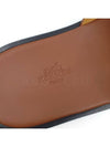 Izmir Leather Slippers Gold - HERMES - BALAAN 6