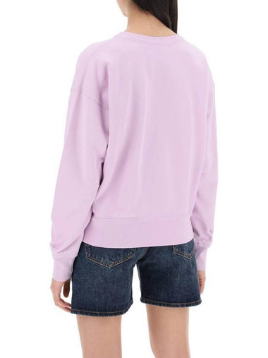 Shard Embroidered Logo Sweatshirt Lilac - ISABEL MARANT - BALAAN 1