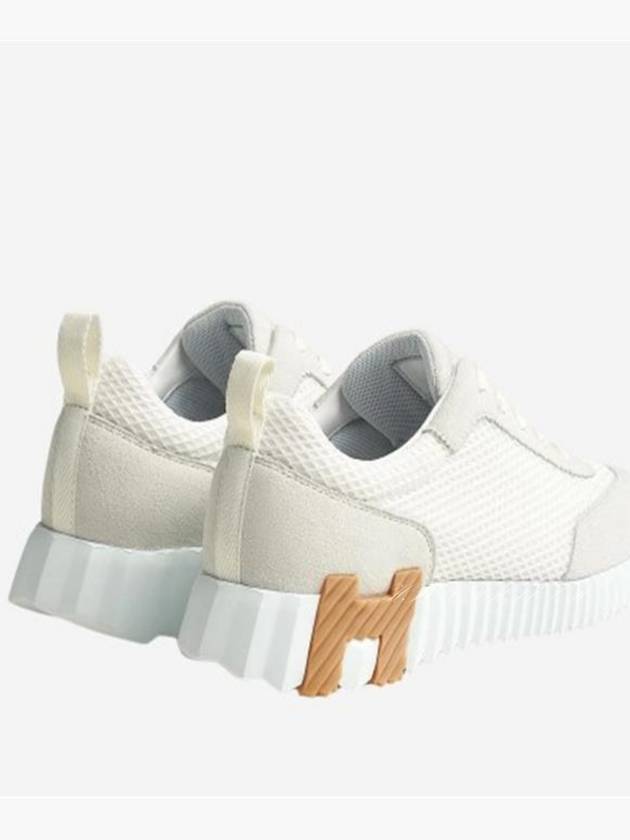 Bouncing Low Top Sneakers Blanc - HERMES - BALAAN 4