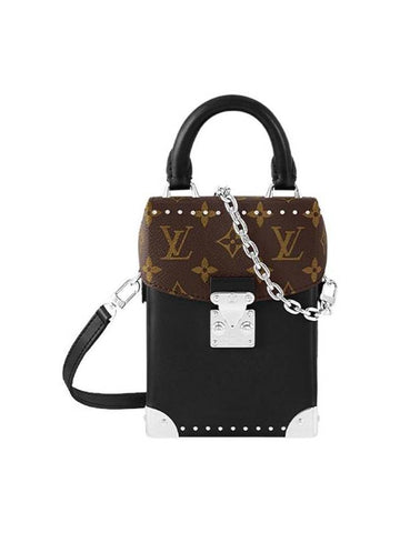 Camera Box Monogram Cross Bag Black - LOUIS VUITTON - BALAAN 1