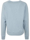 Tricolor Fox Patch Adjusted Sweatshirt Blue - MAISON KITSUNE - BALAAN 4