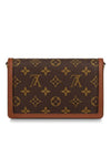 Dauphine Chain Cross Bag Brown - LOUIS VUITTON - BALAAN.