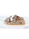 GG jacquard strap sandal slippers 5 240 - GUCCI - BALAAN 5