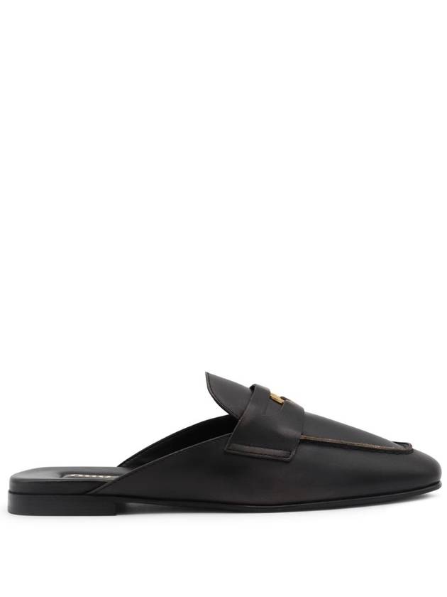 Bleached Mule Black - MIU MIU - BALAAN 1