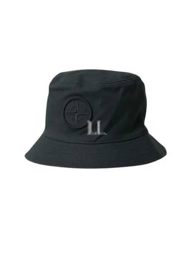 98161 Cotton Bucket Hat Black - STONE ISLAND - BALAAN 2