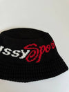 SPORT Knit Bucket Hat 1321227 Black S M - STUSSY - BALAAN 2