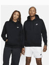 Club Fleece Pullover Hoodie Black - NIKE - BALAAN 2