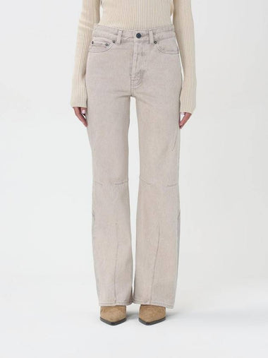 Moto-cut Flared Jeans Ivory - OUR LEGACY - BALAAN 1