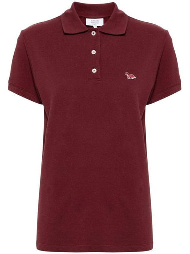 Baby Fox Patch Regular Polo Shirt Redstar - MAISON KITSUNE - BALAAN 1