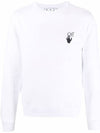 Degrade Arrow Sweatshirt White - OFF WHITE - BALAAN 2