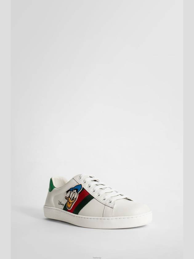 Donald Duck Low Top Sneakers White - GUCCI - BALAAN 4