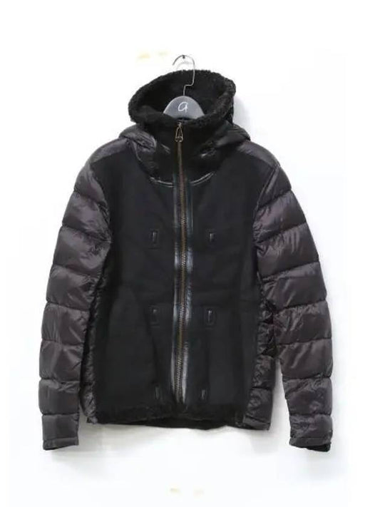 Hooded Shearing Nylon Liner Jacket Black - TEN C - BALAAN 2