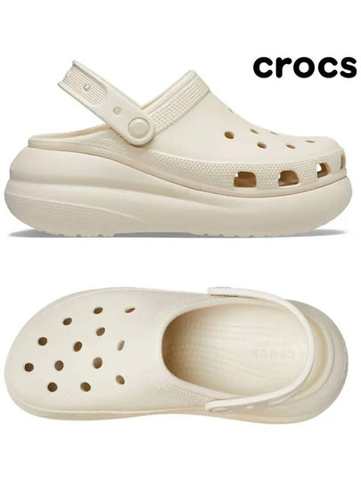 Classic Crush Clog Sandals Bone Beige - CROCS - BALAAN 2