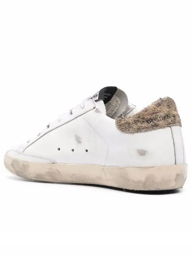 Leopard Tab Superstar Low Top Sneakers White - GOLDEN GOOSE - BALAAN 4