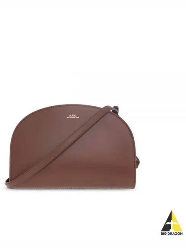 Demi Lune Half Moon Cross Bag Brown - A.P.C. - BALAAN 2