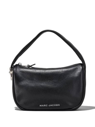 The Pushlock Mini Hobo Shoulder Bag Black - MARC JACOBS - BALAAN 1