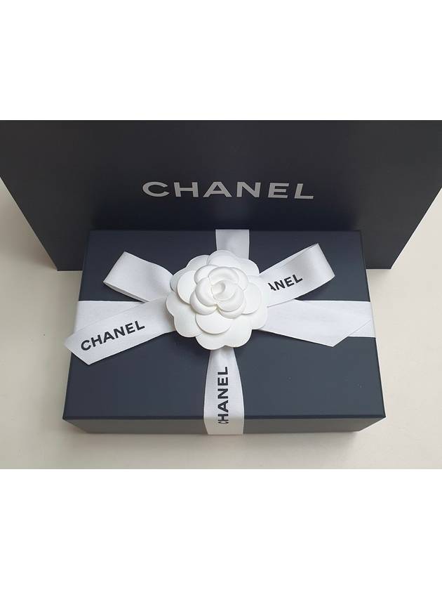 Vanity Bag Top Handle Chain Flap Card Wallet Light Purple Champagne Gold Cosmetic Case Cross Mini AP2200 - CHANEL - BALAAN 10