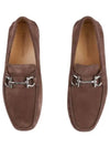 Gancini Ornament Driving Shoes Brown - SALVATORE FERRAGAMO - BALAAN 2