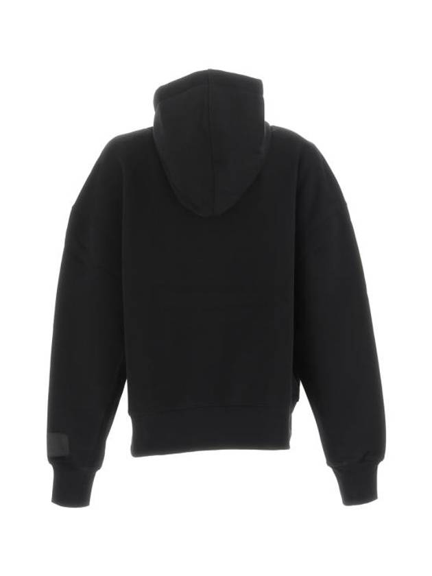 Label Hoodie Black - AMI - BALAAN 3