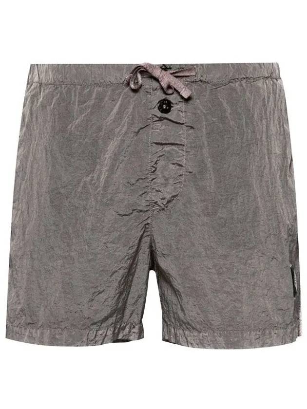 Swimming Nylon Trunk Shorts Grey - STONE ISLAND - BALAAN 2