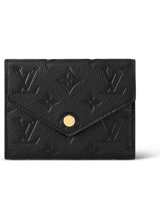 Victorine Wallet Monogram Empreinte Black - LOUIS VUITTON - BALAAN 4