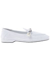 Patent Leather Loafers White - MIU MIU - BALAAN.