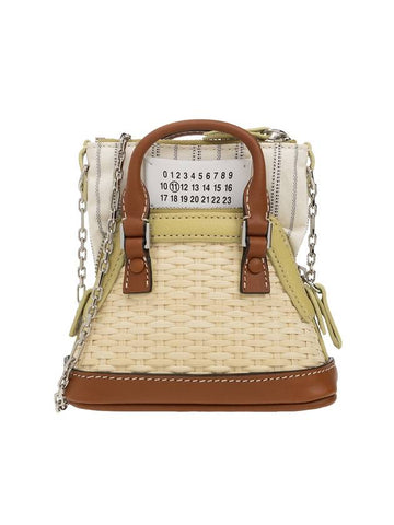 5AC Classic Baby Cross Bag Beige - MAISON MARGIELA - BALAAN 1