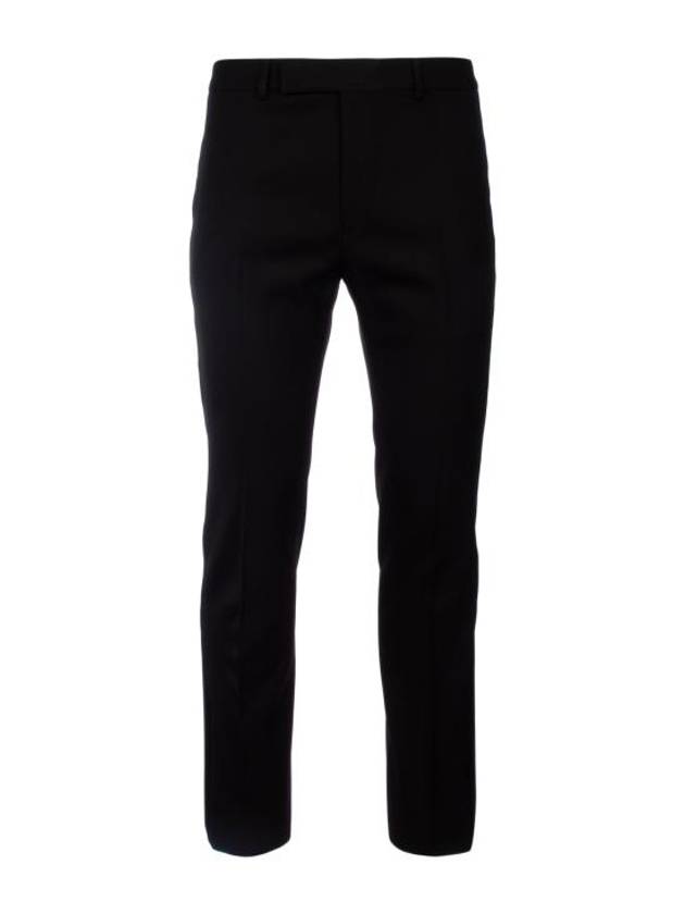 Classic Tux Wool Straight Pants Black - CELINE - BALAAN 2