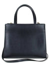 Vara Bow Top Handle Tote Bag Black - SALVATORE FERRAGAMO - BALAAN 5