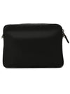 Re-Nylon Saffiano Leather Shoulder Bag Black - PRADA - BALAAN 4