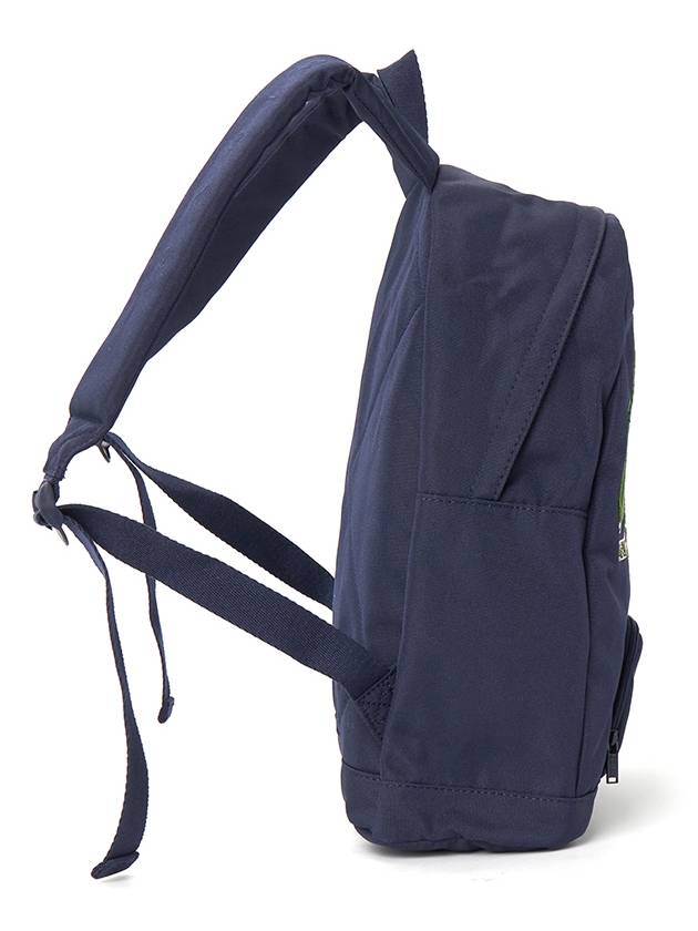 Kids Jungle Embroidery Logo Backpack Navy - KENZO - BALAAN 3