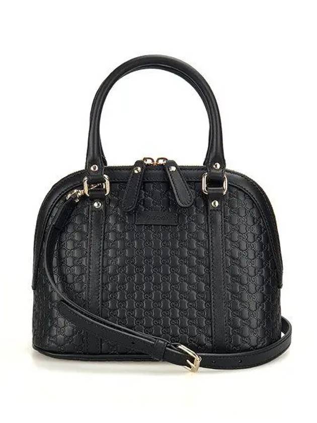 Microssima Small Dome Tote Bag Black - GUCCI - BALAAN 2