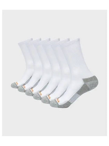 6 pack recycled cushioned longwood socks white - MERRELL - BALAAN 1