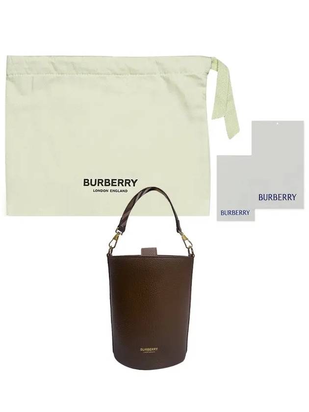 LL Small Bucket Bag Brown - BURBERRY - BALAAN 11