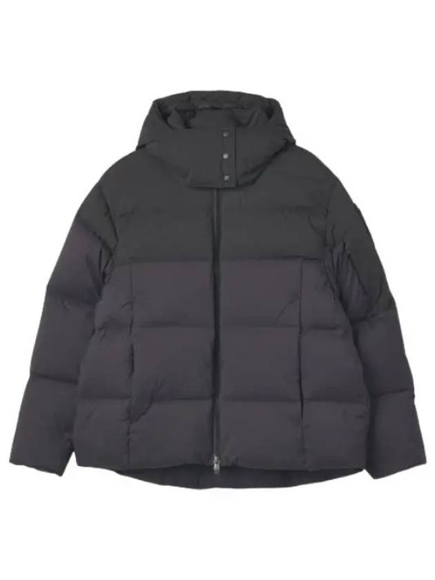 Una puffer jacket black padding - NOBIS - BALAAN 1