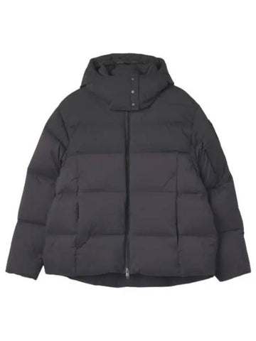 Una puffer jacket black padding - NOBIS - BALAAN 1