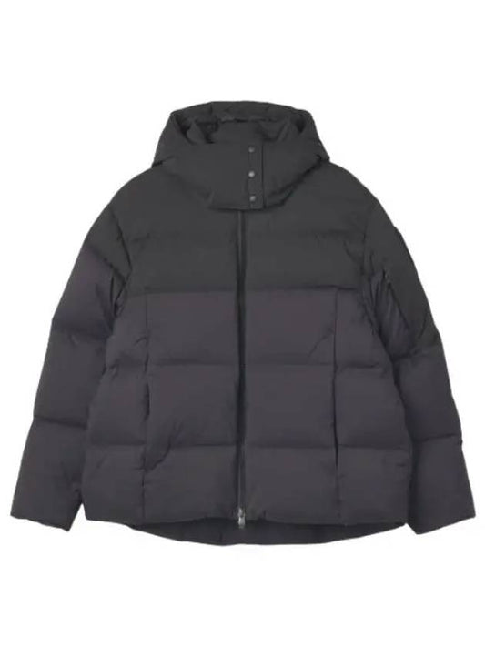 Una puffer jacket black short padding - NOBIS - BALAAN 1