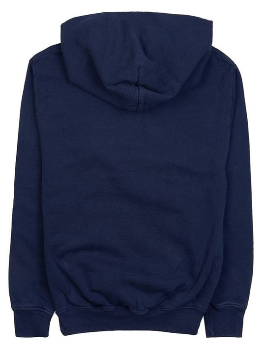 Wellness Club Hooded Sweatshirt WELLNESS CLUB FLOCKED HOODIE NAVY CREAM - SPORTY & RICH - BALAAN 2