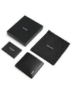 Tiny Cassandre East West Wallet in Matte Leather Black - SAINT LAURENT - BALAAN 5