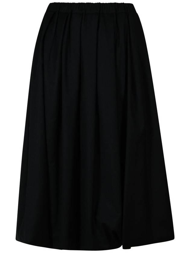 Fabiana Filippi Black Wool Skirt - FABIANA FILIPPI - BALAAN 1