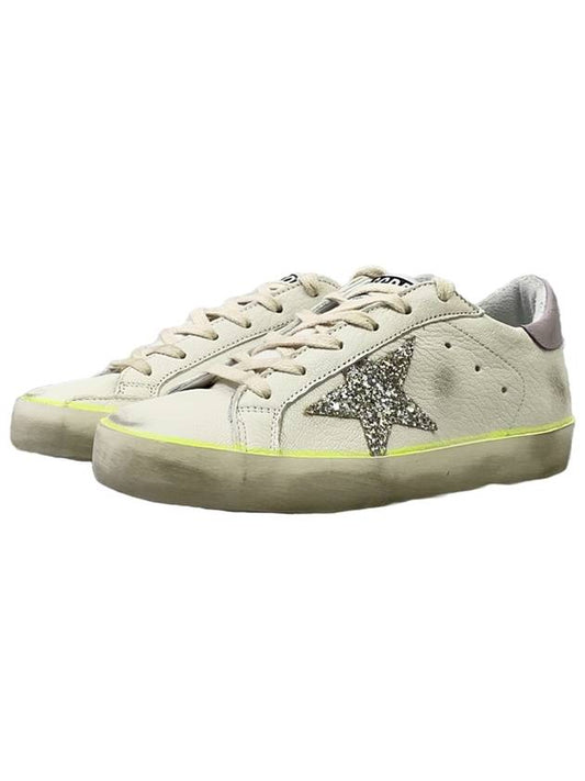 Superstar Lila Tab Low Top Sneakers White - GOLDEN GOOSE - BALAAN 2