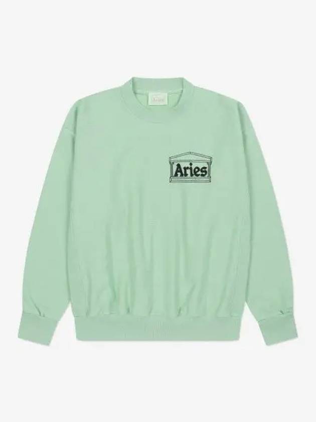 Premium Temple Sweatshirt Aqua STAR20000AQU - ARIES - BALAAN 1