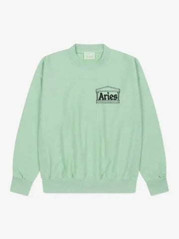 Premium Temple Sweatshirt Aqua STAR20000AQU - ARIES - BALAAN 1