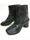 Tabi Lambskin Ankle Middle Boots Black - MAISON MARGIELA - BALAAN 2