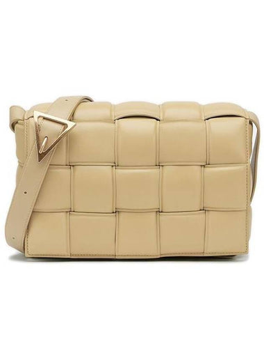 Gold Hardware Padded Cassette Cross Bag Porridge - BOTTEGA VENETA - BALAAN 1