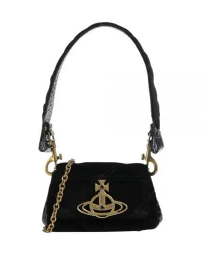 Hazel Small Shoulder Bag Black - VIVIENNE WESTWOOD - BALAAN 2