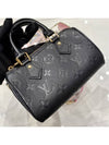 Nano Speedy Monogram Leather Tote Bag Black - LOUIS VUITTON - BALAAN 3