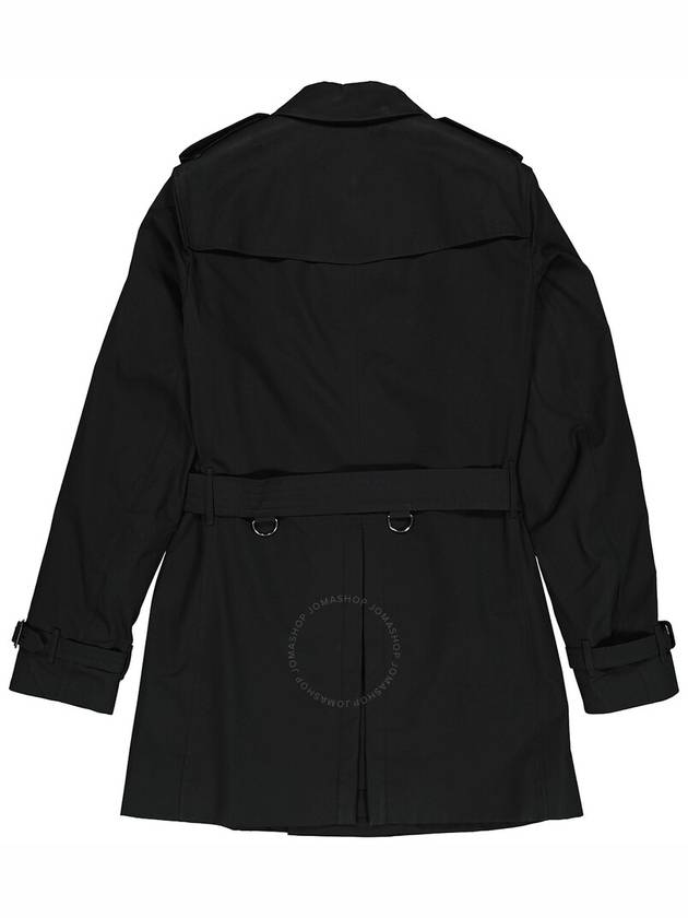 Burberry Men's The Chelsea Mid-length Black Trench Coat, Brand Size 54 (US Size 44) - BURBERRY - BALAAN 2