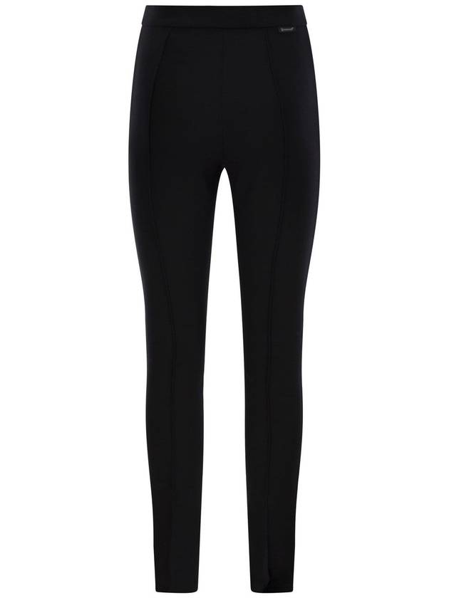 gabardine leggings black - MONCLER - BALAAN 3