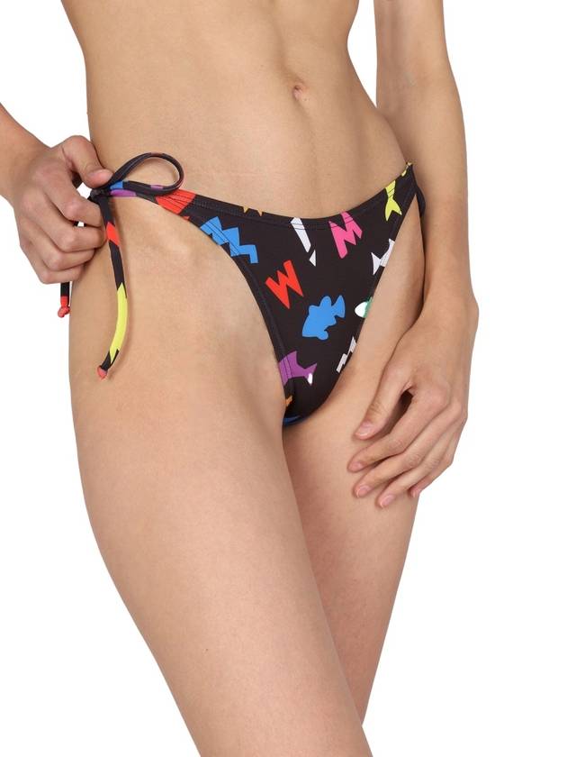 All-Over Print Bikini Bottom - MOSCHINO - BALAAN 4